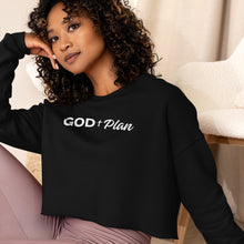 Load image into Gallery viewer, "God+ Plan" Crop Sweatshirt