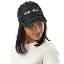Load image into Gallery viewer, Vintage &quot;God + PLan&quot; Cap
