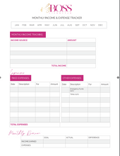 Load image into Gallery viewer, FlyBOSS Lifestyle Planner &quot;Pretty Pink &quot; Limited Edition (Estimated Shipping June 19, 2023
